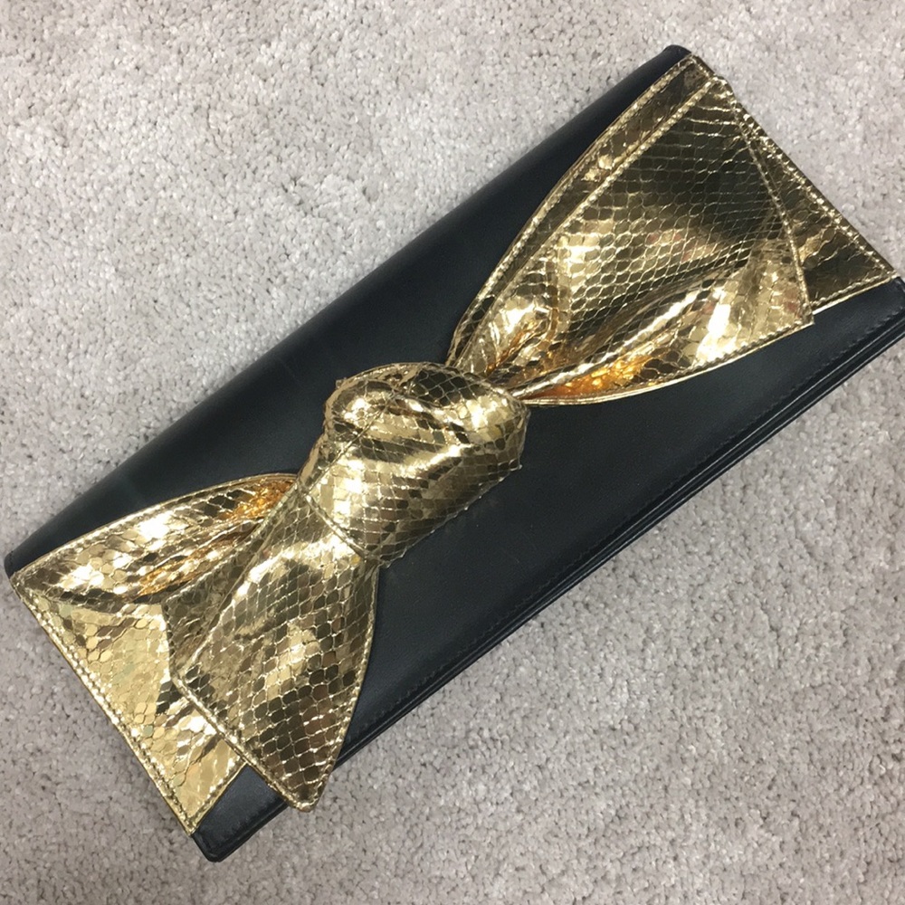 Saint Laurent Bow Clutch